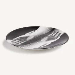 Decorative Plates<Fornasetti Plate Mani White/Black
