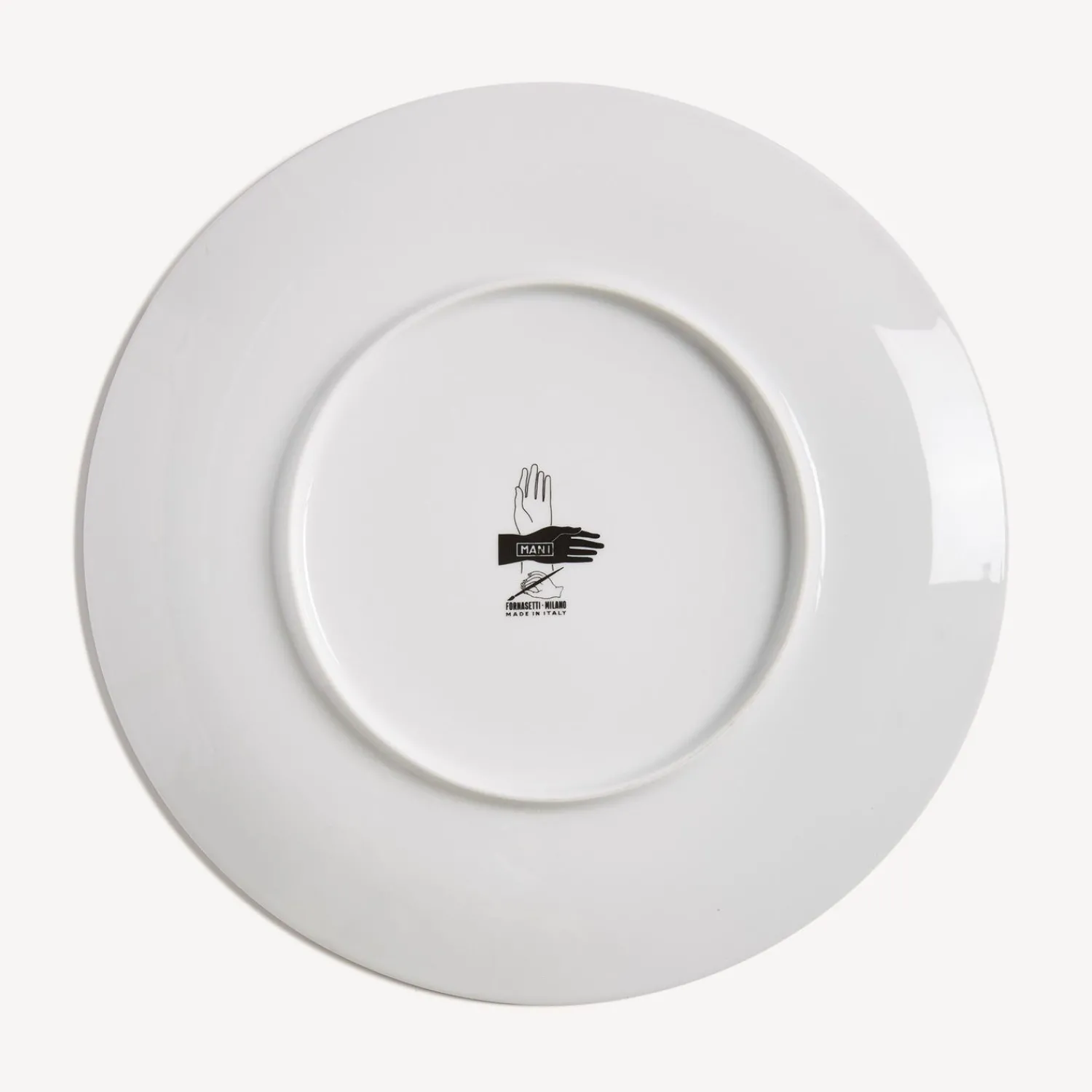 Decorative Plates<Fornasetti Plate Mani White/Black