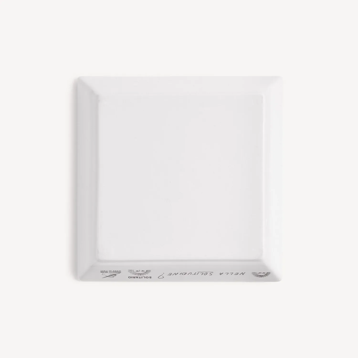 Decorative Plates<Fornasetti Plate Solitario White/Black
