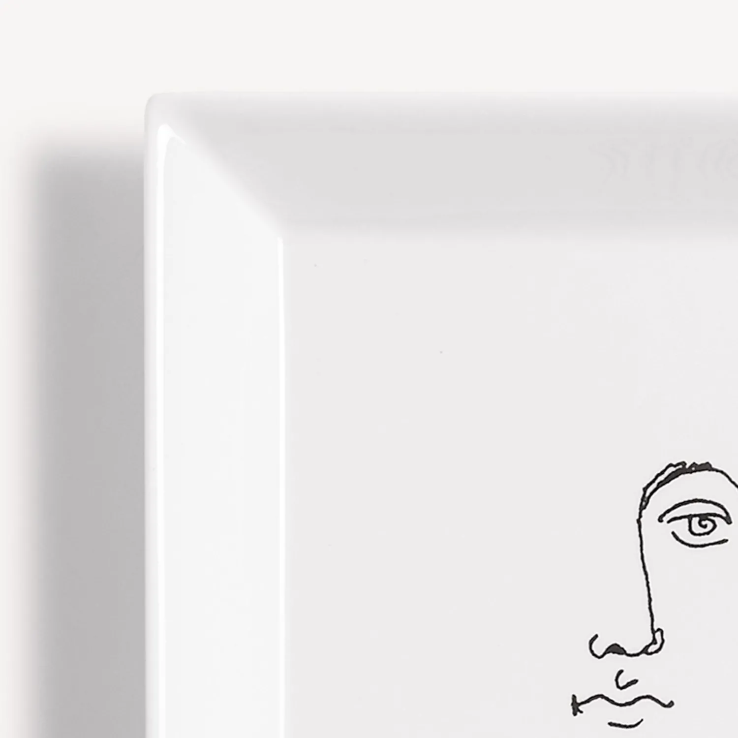 Decorative Plates<Fornasetti Plate Solitario White/Black