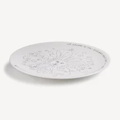 Decorative Plates<Fornasetti Plate Solitario White/Black