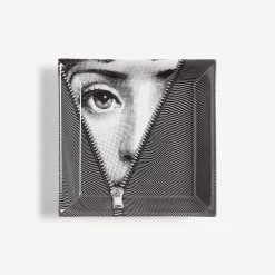 Decorative Plates<Fornasetti Plate Tema E Variazioni N.401 White/Black