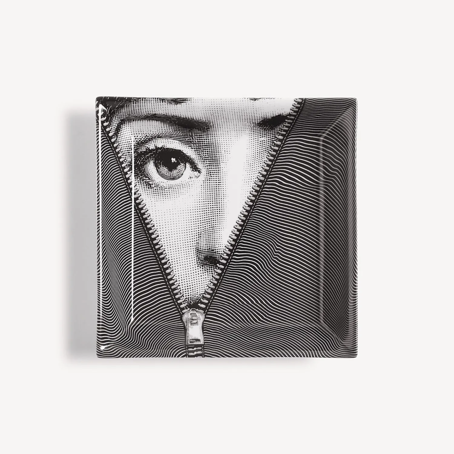 Decorative Plates<Fornasetti Plate Tema E Variazioni N.401 White/Black