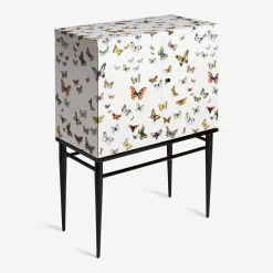 Cabinets<Fornasetti Raised Small Sideboard Farfalle Multicolour