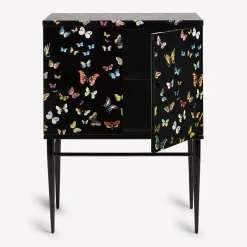 Cabinets<Fornasetti Raised Small Sideboard Farfalle Multicolour