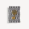 Design Ashtrays<Fornasetti Rectangular Ashtray Chiavi & Losanghe White/Black/Gold
