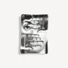 Design Ashtrays<Fornasetti Rectangular Ashtray Tema E Variazioni N.154 White/Black