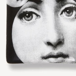 Design Ashtrays<Fornasetti Rectangular Ashtray Tema E Variazioni N.242 White/Black