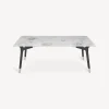 Tables<Fornasetti Rectangular Table Oggetti Sparsi White