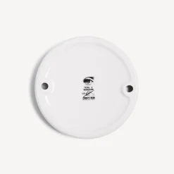 Design Ashtrays<Fornasetti Round Ashtray Tema E Variazioni N.149 White/Black