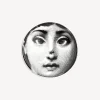 Design Ashtrays<Fornasetti Round Ashtray Tema E Variazioni N.363 White/Black