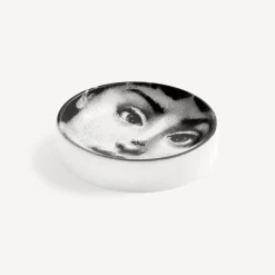Design Ashtrays<Fornasetti Round Ashtray Tema E Variazioni N.363 White/Black