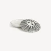 Small Containers<Fornasetti Round Box Sole White/Black