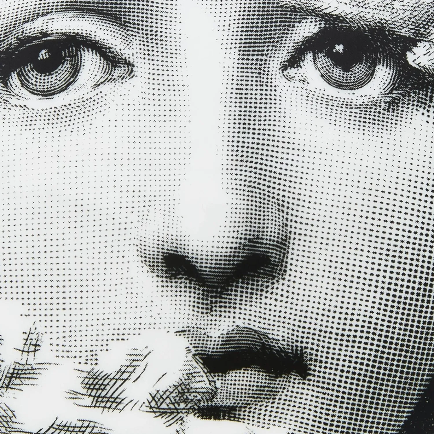 Small Containers<Fornasetti Round Box Tema E Variazioni N.139 White/Black