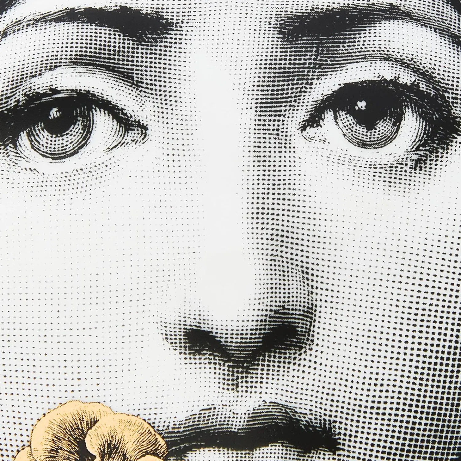 Small Containers<Fornasetti Round Box Tema E Variazioni N.137 White/Black/Gold