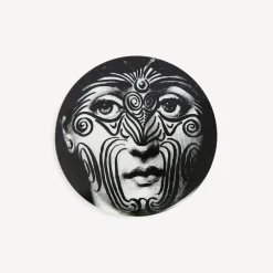 Small Containers<Fornasetti Round Box Tema E Variazioni N.9 White/Black