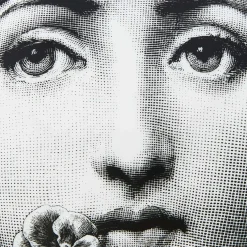 Small Containers<Fornasetti Round Box Tema E Variazioni N.137 White/Black