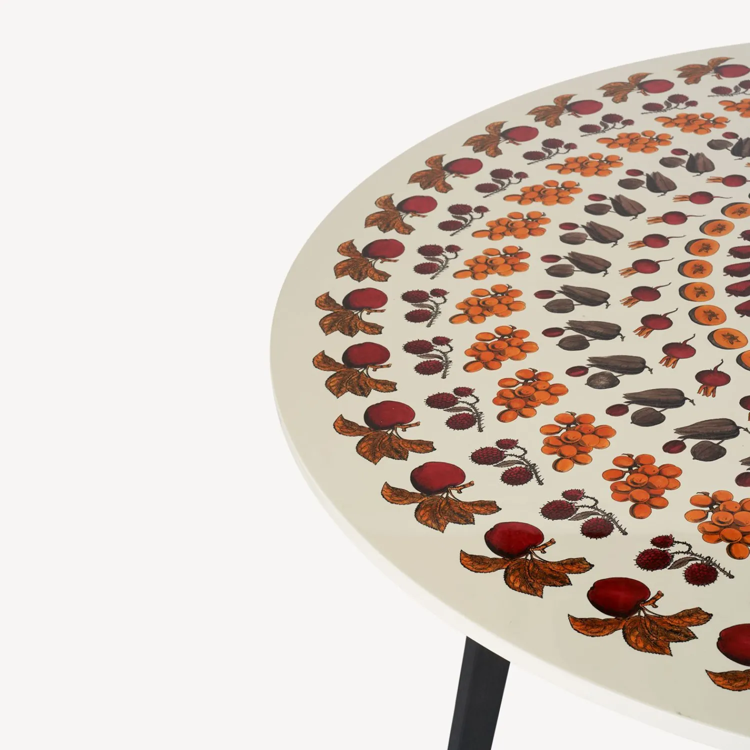 Tables<Fornasetti Round Table Giostra Di Frutta Multicolour