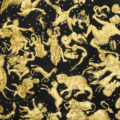 Design Rugs<Fornasetti Rug Emisfero Occidentale Black/Gold