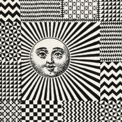 Design Rugs<Fornasetti Rug Optical White/Black