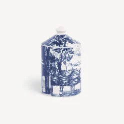 Scented Candles<Fornasetti Se Poi Scented Candle - Giardino Settecentesco Decor - Giardino Segreto Fragrance Blue/White