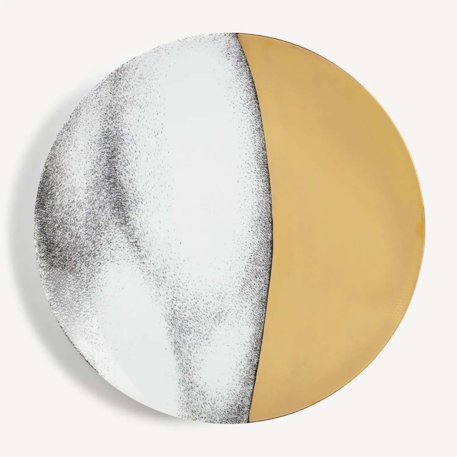 Decorative Plates<Fornasetti Set 12 Plates Adamo White/Black/Gold