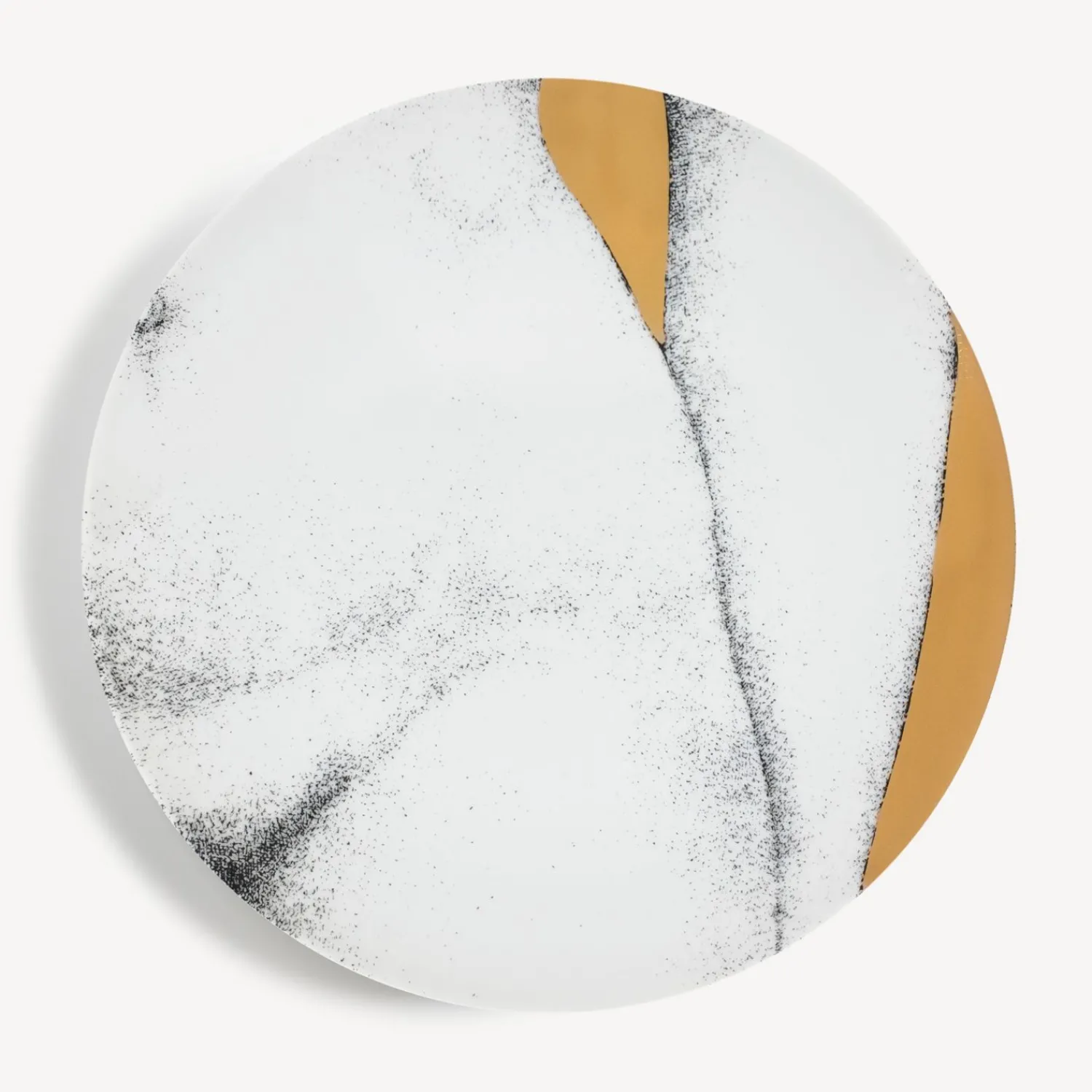 Decorative Plates<Fornasetti Set 12 Plates Eva White/Black/Gold