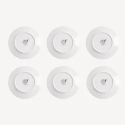 Decorative Plates<Fornasetti Set 6 Plates Piscibus Multicolour