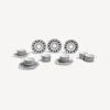 Tea And Coffee Sets<Fornasetti Set 6 Tea Cups Architettura White/Black