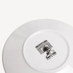 Tea And Coffee Sets<Fornasetti Set 6 Tea Cups Architettura White/Black