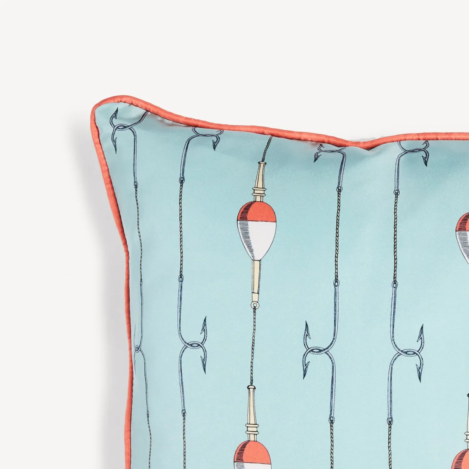 Cushions<Fornasetti Set Of 2 Cushions Grande Pesce Multicolour