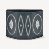 Cabinets<Fornasetti Small Cabinet Polyhedric Giro Di Conchiglie Silver/Blue