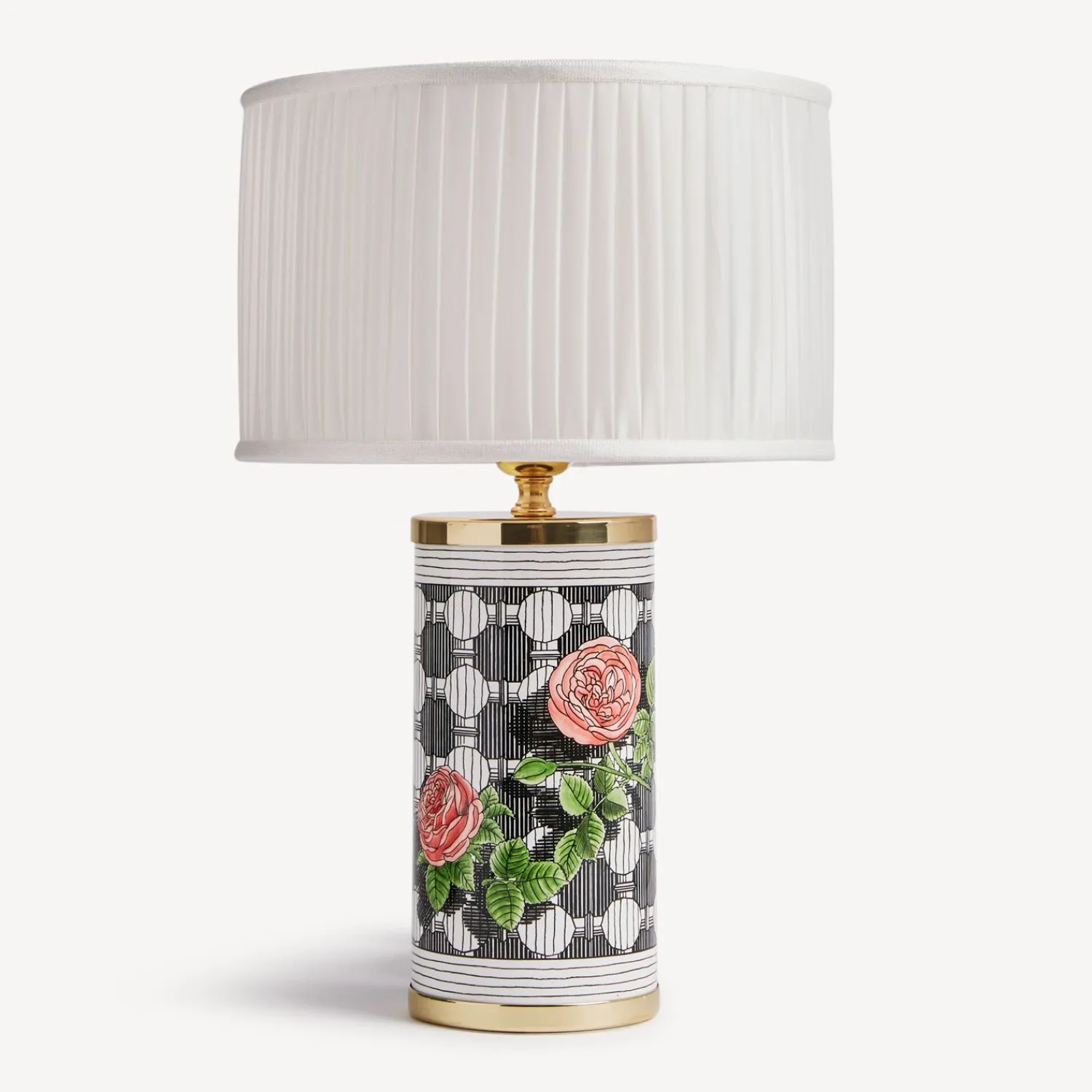 Lamps And Lampshades<Fornasetti Small Lamp Musciarabia Con Rose Multicolour