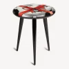 Stools<Fornasetti Stool Gift White/Black/Red