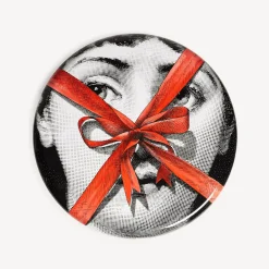 Stools<Fornasetti Stool Gift White/Black/Red