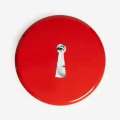 Stools<Fornasetti Stool Serratura White/Black/Red