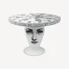 Tables<Fornasetti Table Architettonico White/Black