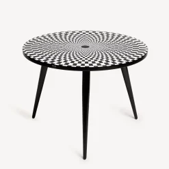 Tables<Fornasetti Table Top Egocentrismo White/Black
