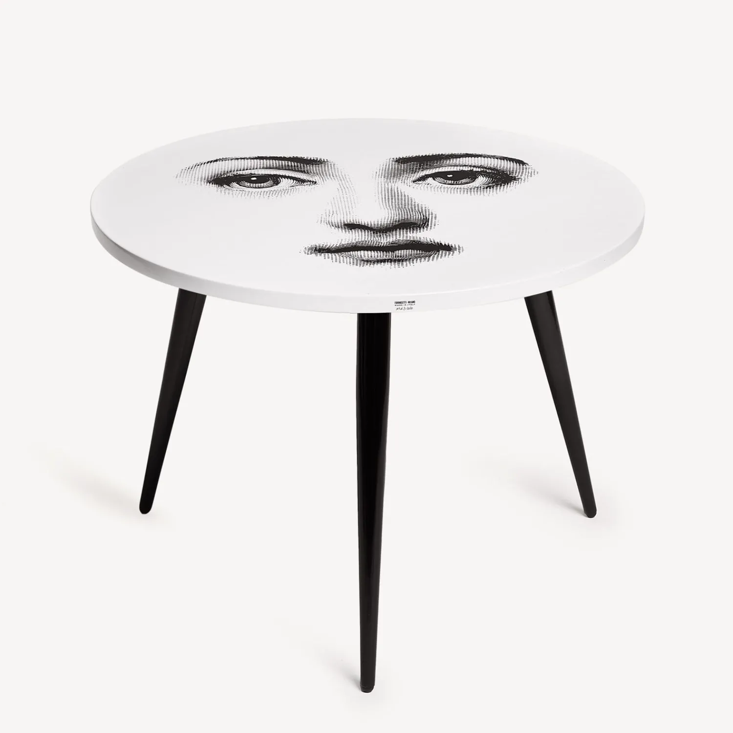 Tables<Fornasetti Table Top Tema E Variazioni N.6 White/Black