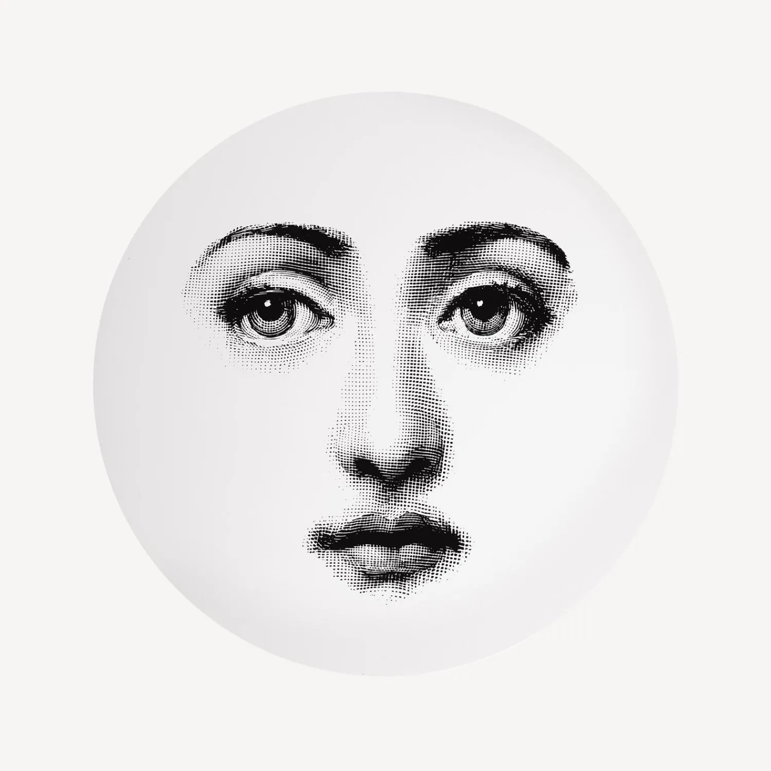 Tables<Fornasetti Table Top Tema E Variazioni N.6 White/Black