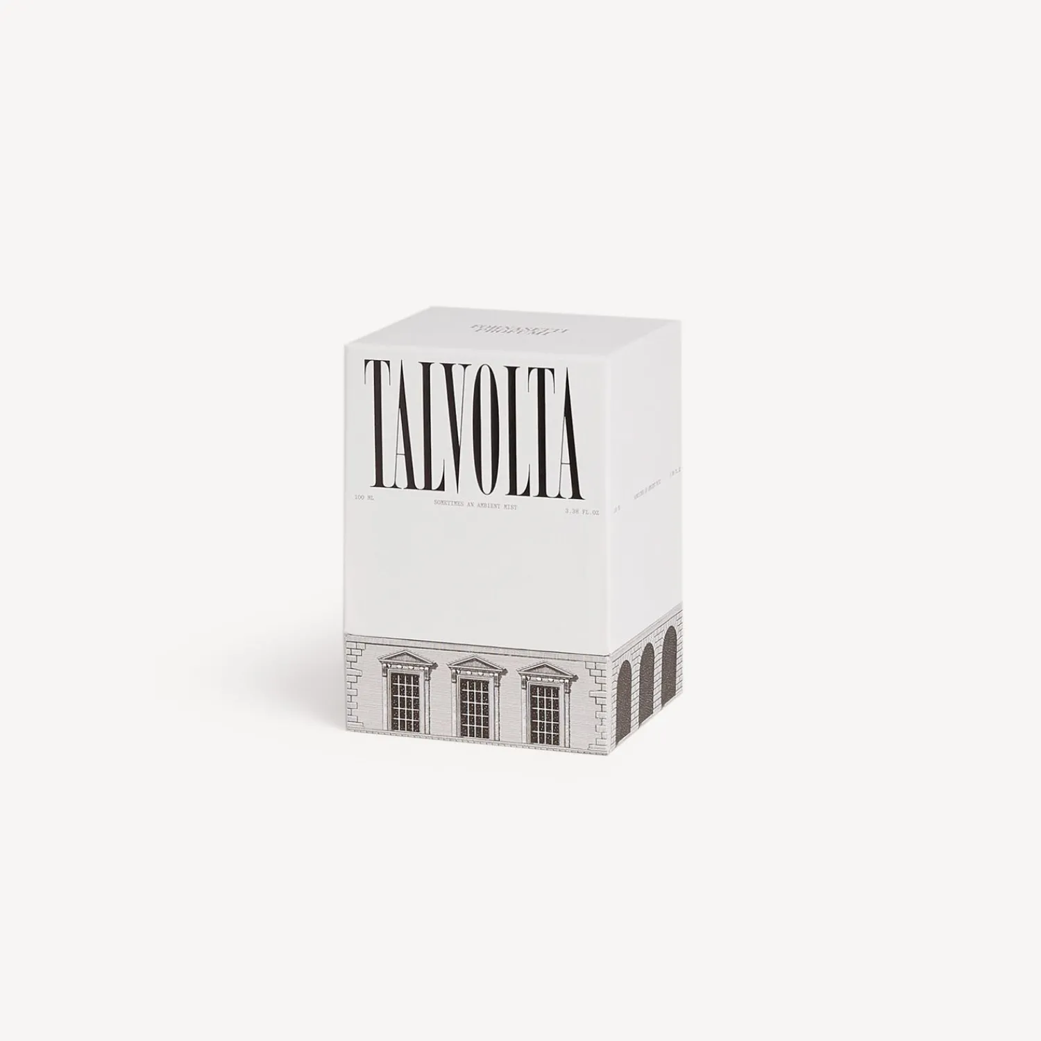 Room Spray<Fornasetti Talvolta Scented Room Spray - Architettura Decor - Immaginazione Fragrance White/Black