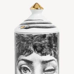 Room Spray<Fornasetti Talvolta Scented Room Spray - Mascherina Decor - Frutto Proibito Fragrance White/Black/Gold