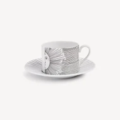 Tea And Coffee Sets<Fornasetti Tea Cup Solitario White/Black