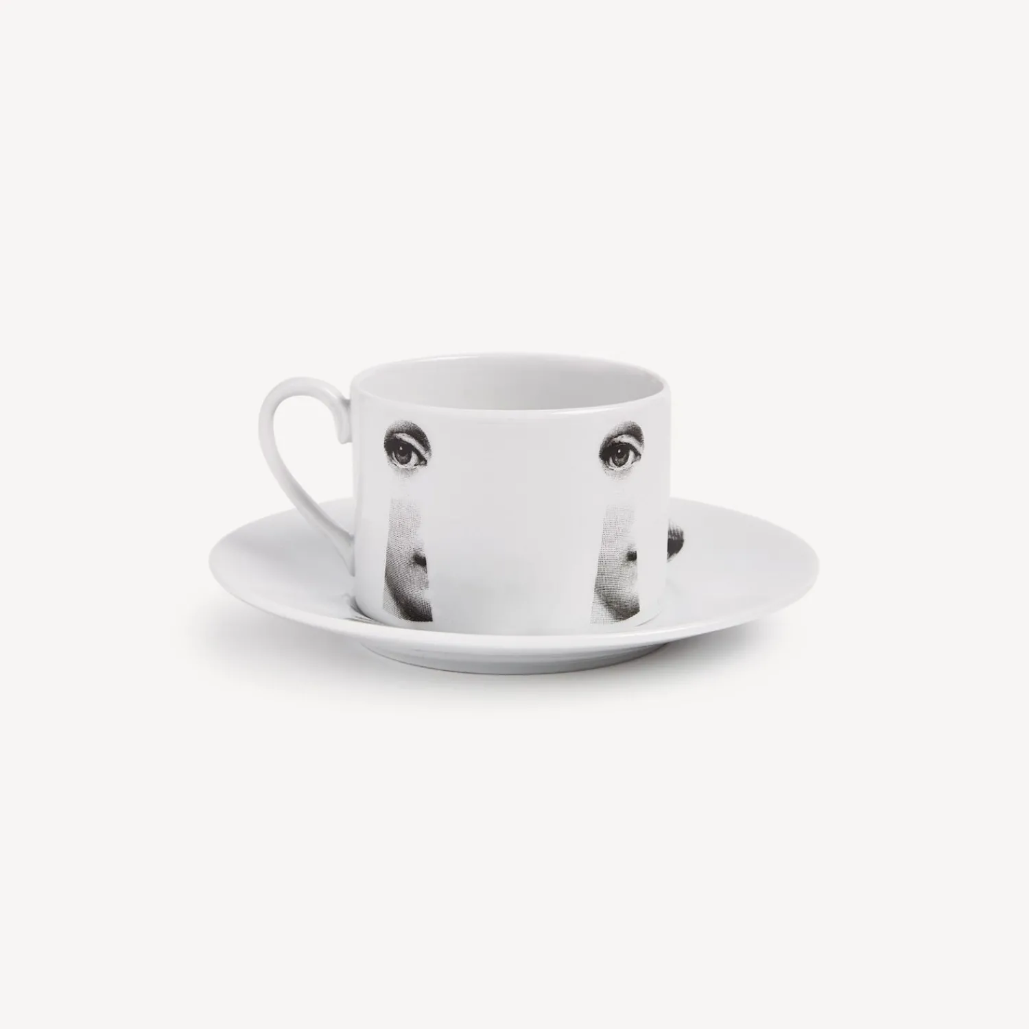 Tea And Coffee Sets<Fornasetti Tea Cup Tema E Variazioni Serratura White/Black