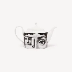Tea And Coffee Sets<Fornasetti Teapot Tema E Variazioni White/Black