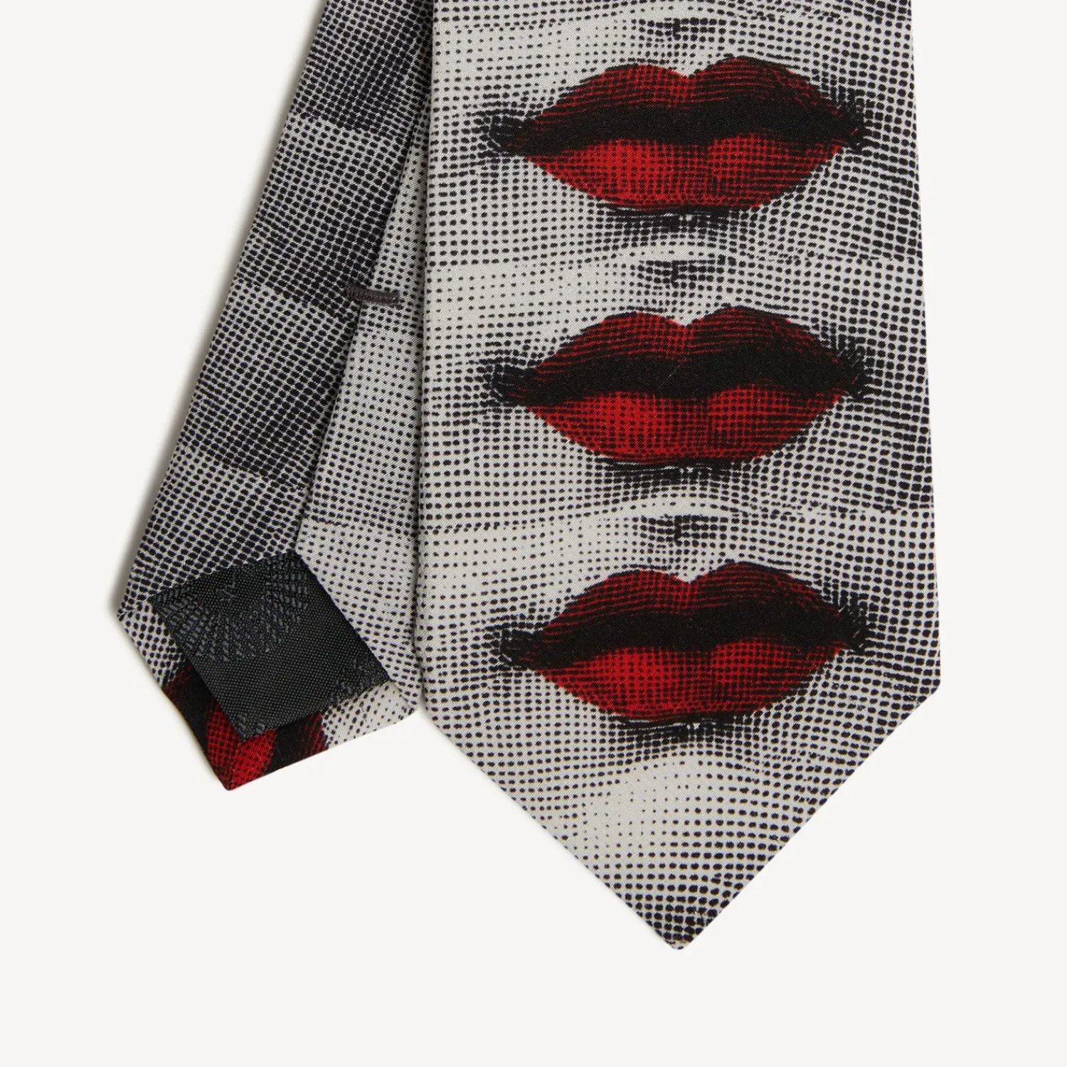 Ties<Fornasetti Tie Bocche Multicolour