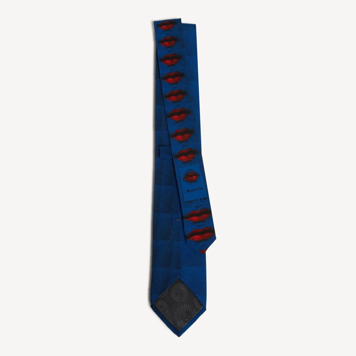 Ties<Fornasetti Tie Bocche Multicolour