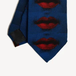 Ties<Fornasetti Tie Bocche Multicolour