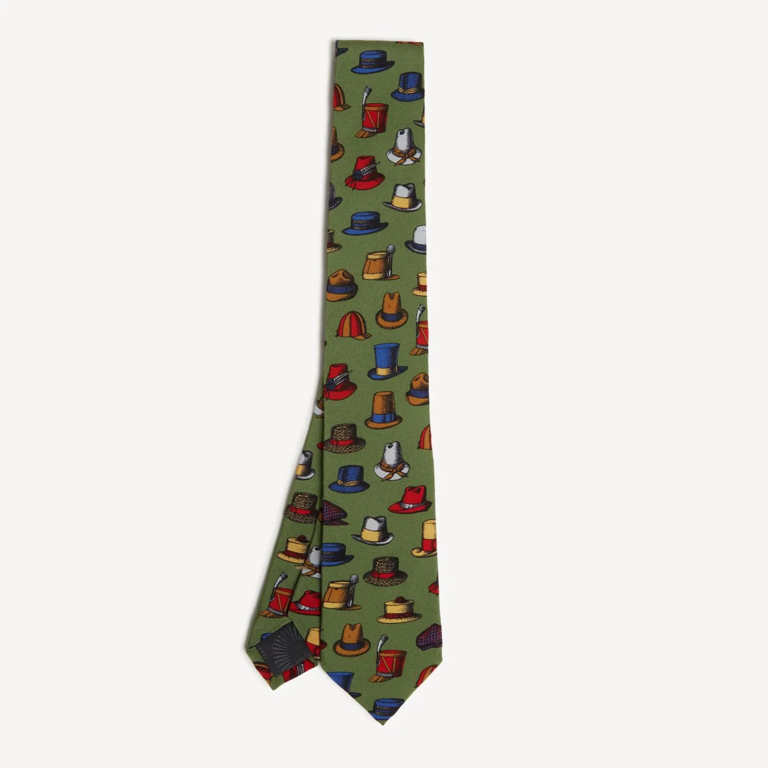 Ties<Fornasetti Tie Cappelli Multicolour