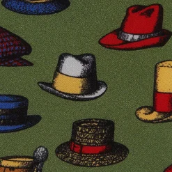 Ties<Fornasetti Tie Cappelli Multicolour